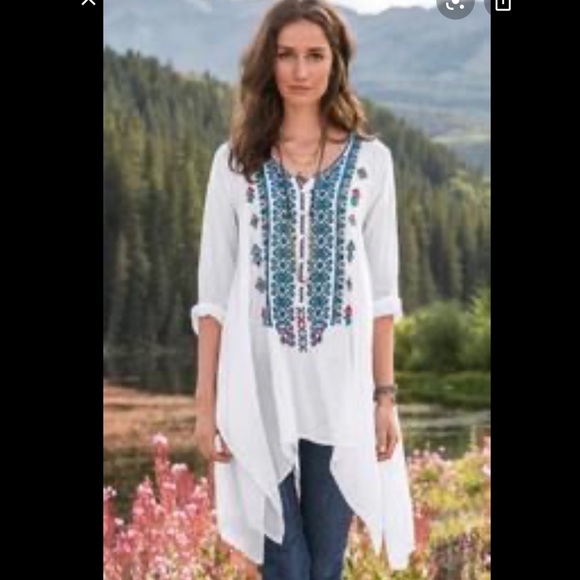 Johnny Was Tops - BIYA Johnny Was Siren’s Song Tunic